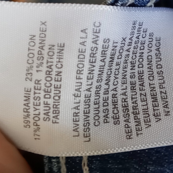 Levi's Strauss Juniors Blue Jeans Shorts SZ 9 - Picture 11 of 11